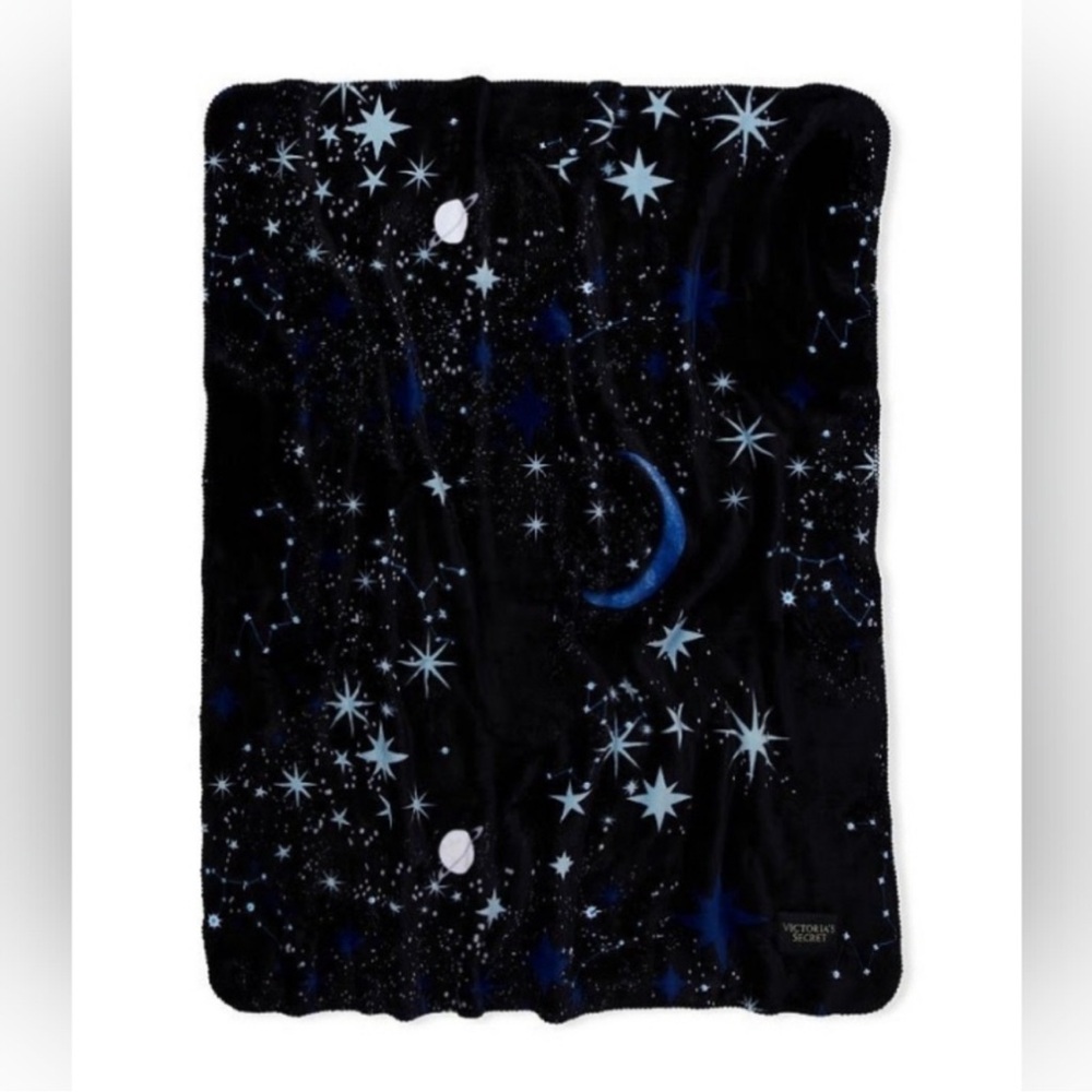 Victoria's Secret Celestial Plush Fleece Blanket